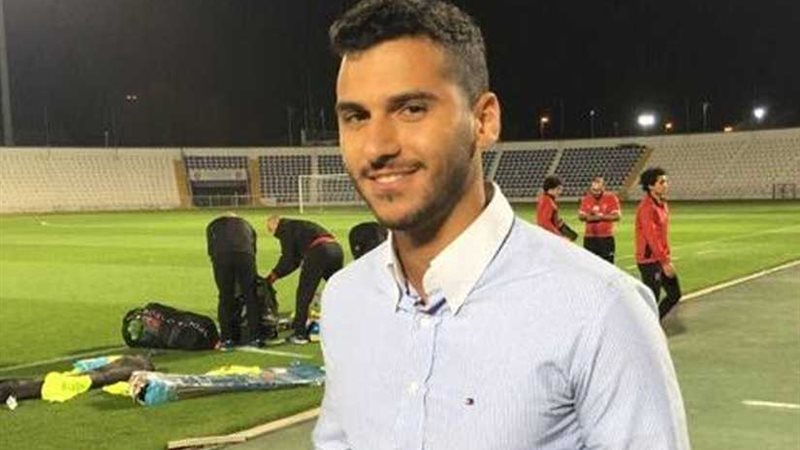 نجل البدري يحضر مران