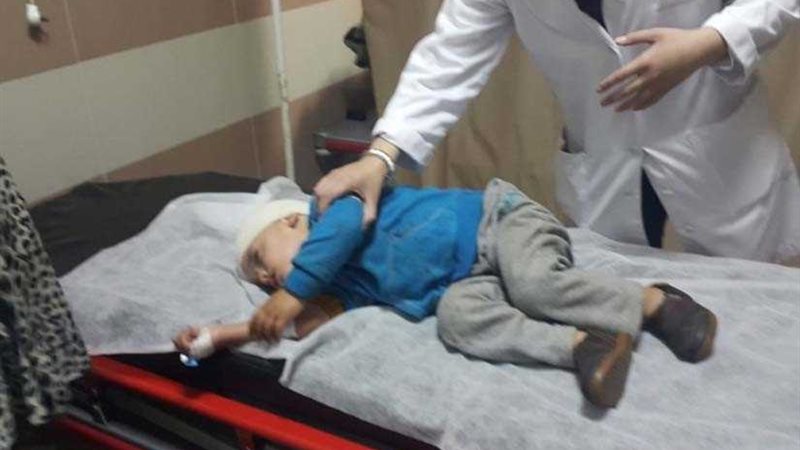 إصابة طفل فلسطيني