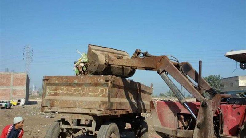 رفع 8 أطنان من القمامة