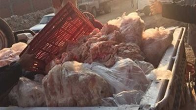 القليوبية .. ضبط 3 طن لحوم غير صالحة للاستهلاك الآدمي