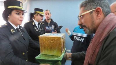 وفد حقوق الإنسان بالداخلية يزور مصابي كنيسة مارمينا