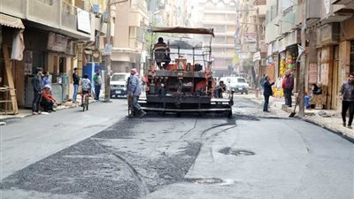 200 ألف جنيه لرصف 160 مترًا بشوارع طنطا