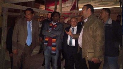 رئيس هيئة قصور الثقافة يتفقد إنشاءات قصر ثقافة دمنهور (صور)