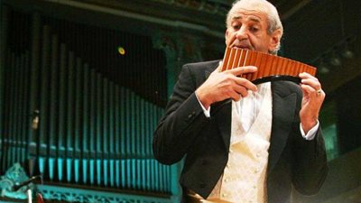 الموسيقار الروماني العالمي جورج زامفير في القاهرة الخميس المقبل