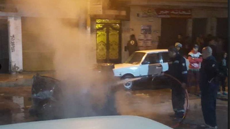 اشتعال النيران في