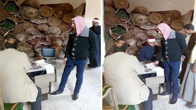 وصول 8950 متر سجاد لفرش 20 مسجدا بالمنوفية (صور)