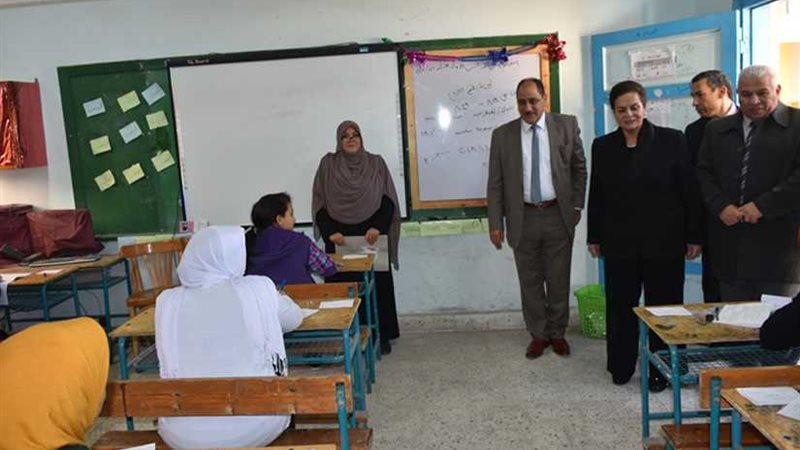 محافظ البحيرة تتفقد