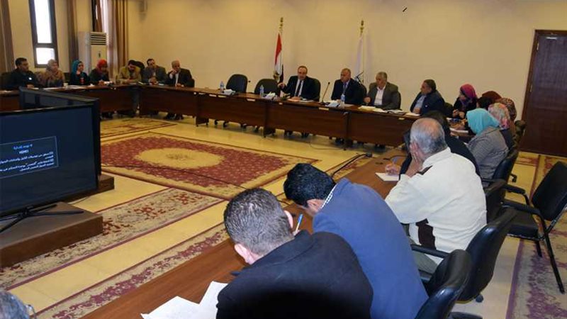 محافظ بني سويف يوجه