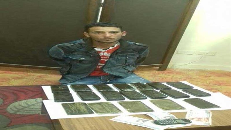 ضبط عاطل بحوزته 19