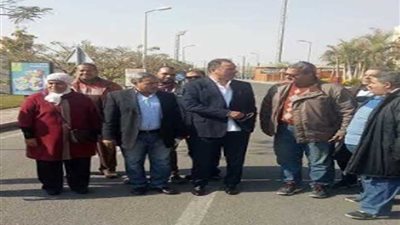 الخطيب يتفقد مشروعات فرع الأهلي بالشيخ زايد