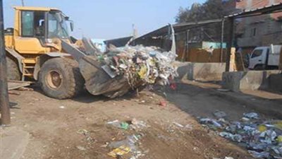 حملات للنظافة ورفع المخلفات والإزالات بمراكز بني سويف