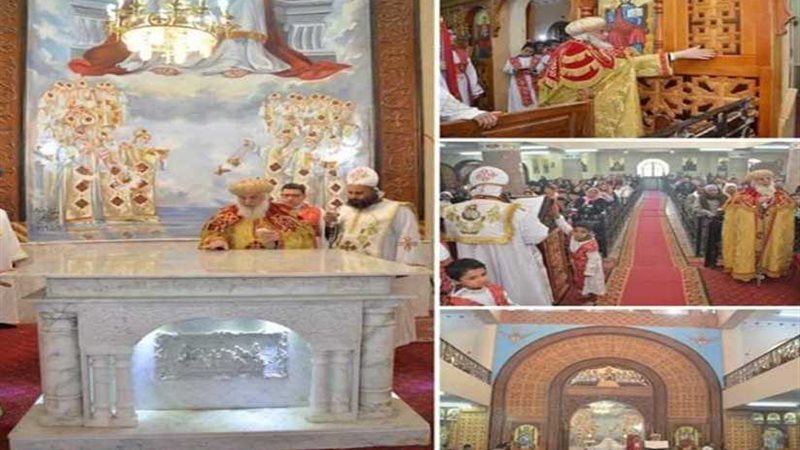 تدشين كنيستي قرية