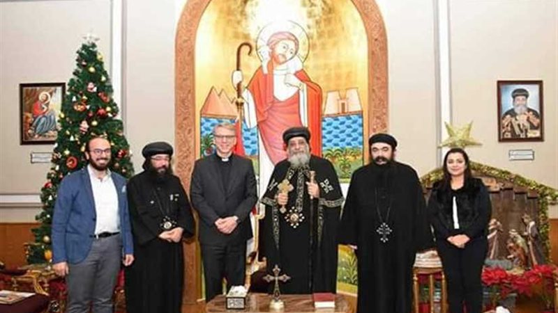 قداسة البابا يستقبل