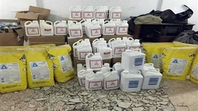 حملة تموينية تسفر عن ضبط مبيدات محظور تداولها بالغربية
