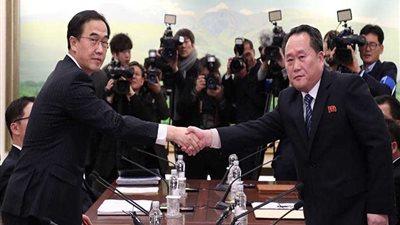 الكوريتان تتفقان على رفع علم موحد في حفل افتتاح أولمبياد