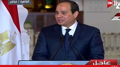 السيسي: سياستنا مبنية على السلام والتنمية (فيديو)