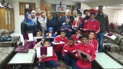 مدير تعليم البحيرة يكرم أبطال الجمهورية من ذوي الاحتياجات الخاصة