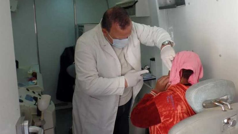 الكشف على 1768 حالة