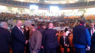 مؤتمر حاشد لحزب المصريين الأحرار لدعم السيسي