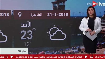 بالفيديو| الأرصاد: طقس اليوم دافئ نهارا شديد البرودة ليلا.. والعظمى بالقاهرة 23