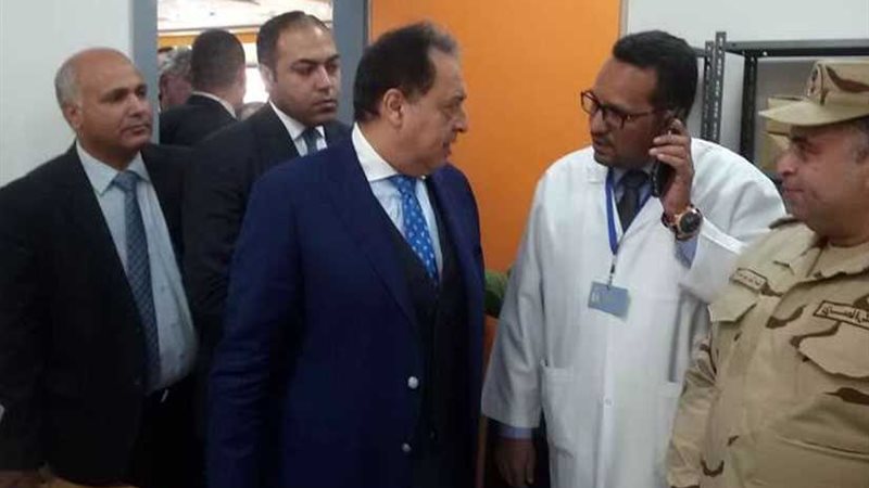 وزير الصحة يتفقد
