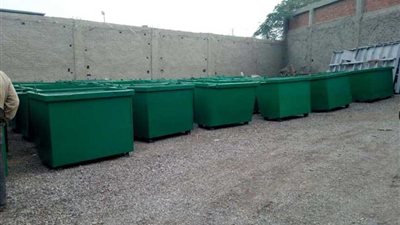 القليوبية تستلم 115 صندوق قمامة لدعم النظافة