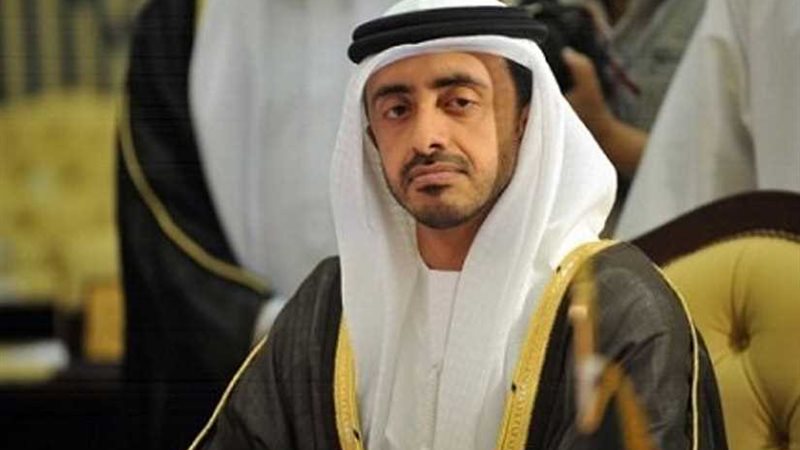 وزير خارجية الإمارات