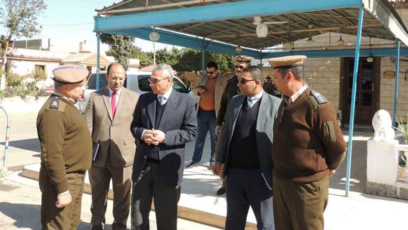 مدير أمن المنيا يتفقد