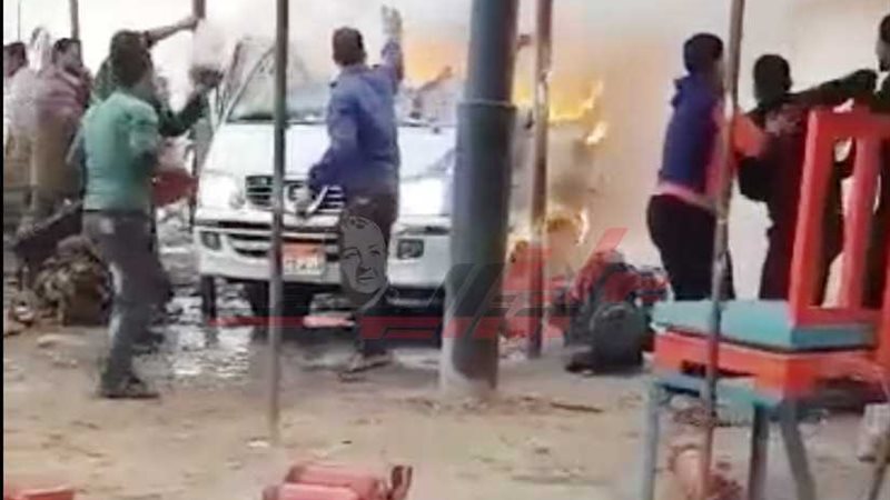 السيطرة على حريق