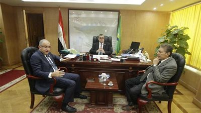 السويدي يصل الفيوم لحضور مؤتمر جماهيري لدعم السيسي