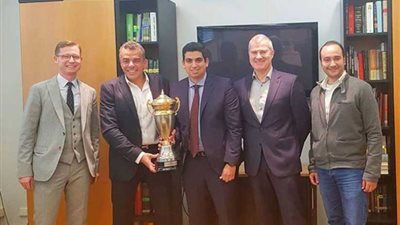 وفد الأهلي يزور السفارة الألمانية لتوقيع بروتوكول تعاون