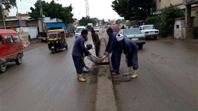 رفع كفاءة النظافة بشوارع دمنهور 