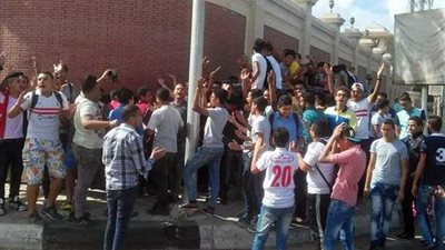 منع جماهير الزمالك من الدخول لاستاد برج العرب