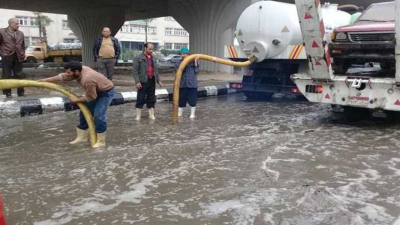 أمطار غزيرة تضرب