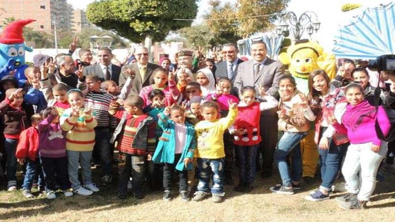 امن المنيا يقيم احتفاليه