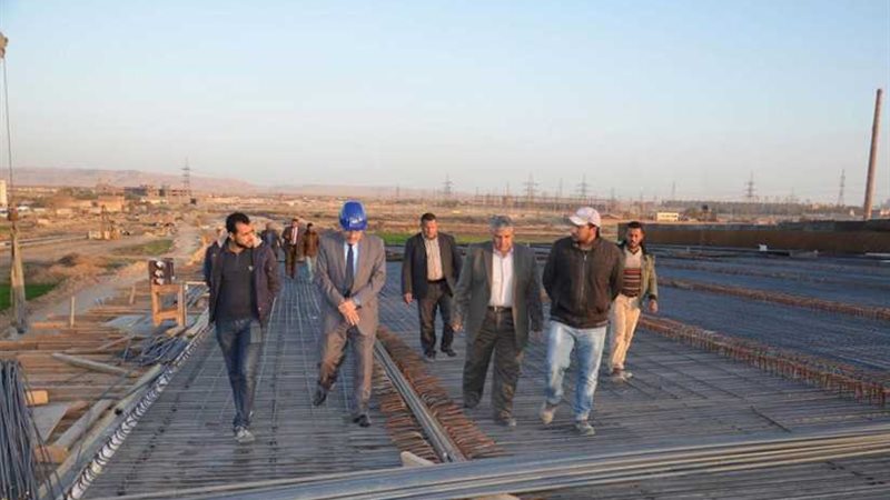 محافظ بنى سويف يتفقد