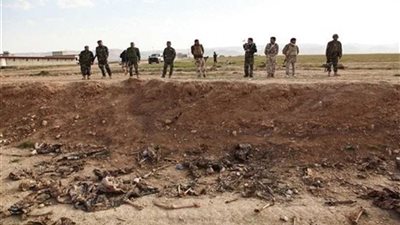 العثور على مقبرة جماعية لضحايا داعش غربي كركوك