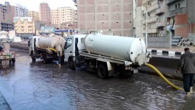 الأمطار تغرق مراكز الشباب والمدارس بقرى البحيرة (صور)