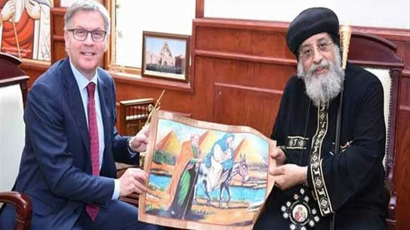 قداسة البابا يستقبل