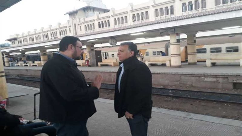 وزير النقل يتفقد