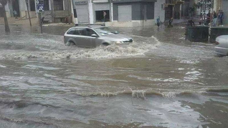 الغربية غرقت في شبر