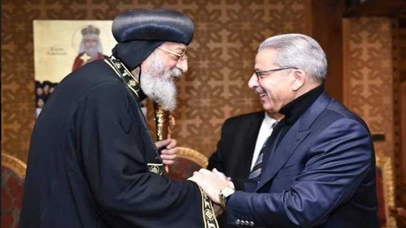 قداسة البابا يستقبل