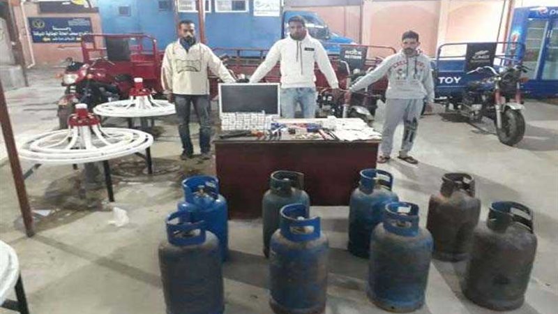 حبس عصابة أنابيب