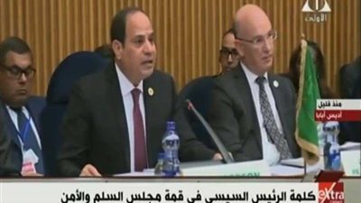 ننشر نص كلمة السيسي في قمة 