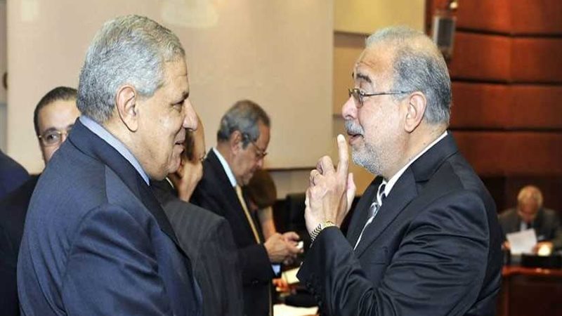 محلب يطمئن على رئيس