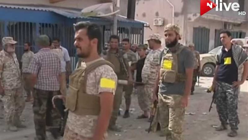 الجيش الليبي يستهدف