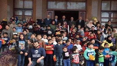 جامعة المنوفية تكرم 150 طفلًا بمؤسسات الرعاية الاجتماعية