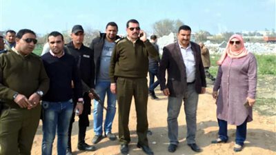 حملة إزالات لمبانٍ مخالفة بأبوزعبل والمنايل (صور)