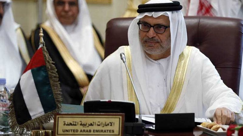 قرقاش: موقفنا من