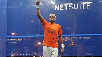 6 مصريين على قائمة أفضل عشرة لاعبي أسكواش عالميًا